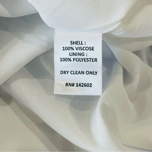 Sail To Sable Size XXL Poppy Ruffle Neck Tiered Dress Blue Multi NWT $268 - Picture 12 of 13